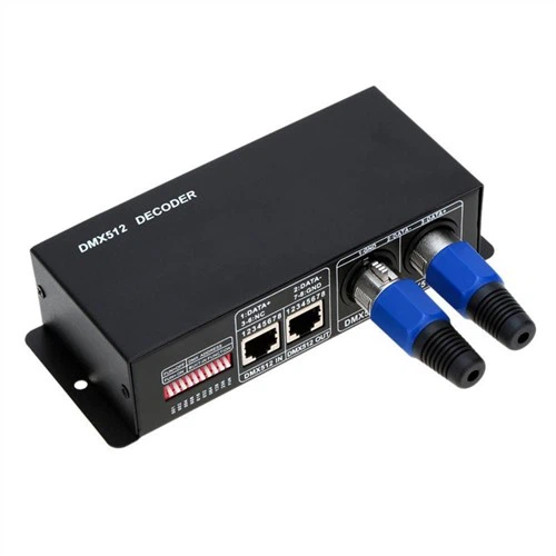 DMX512 контролер DMX декодер